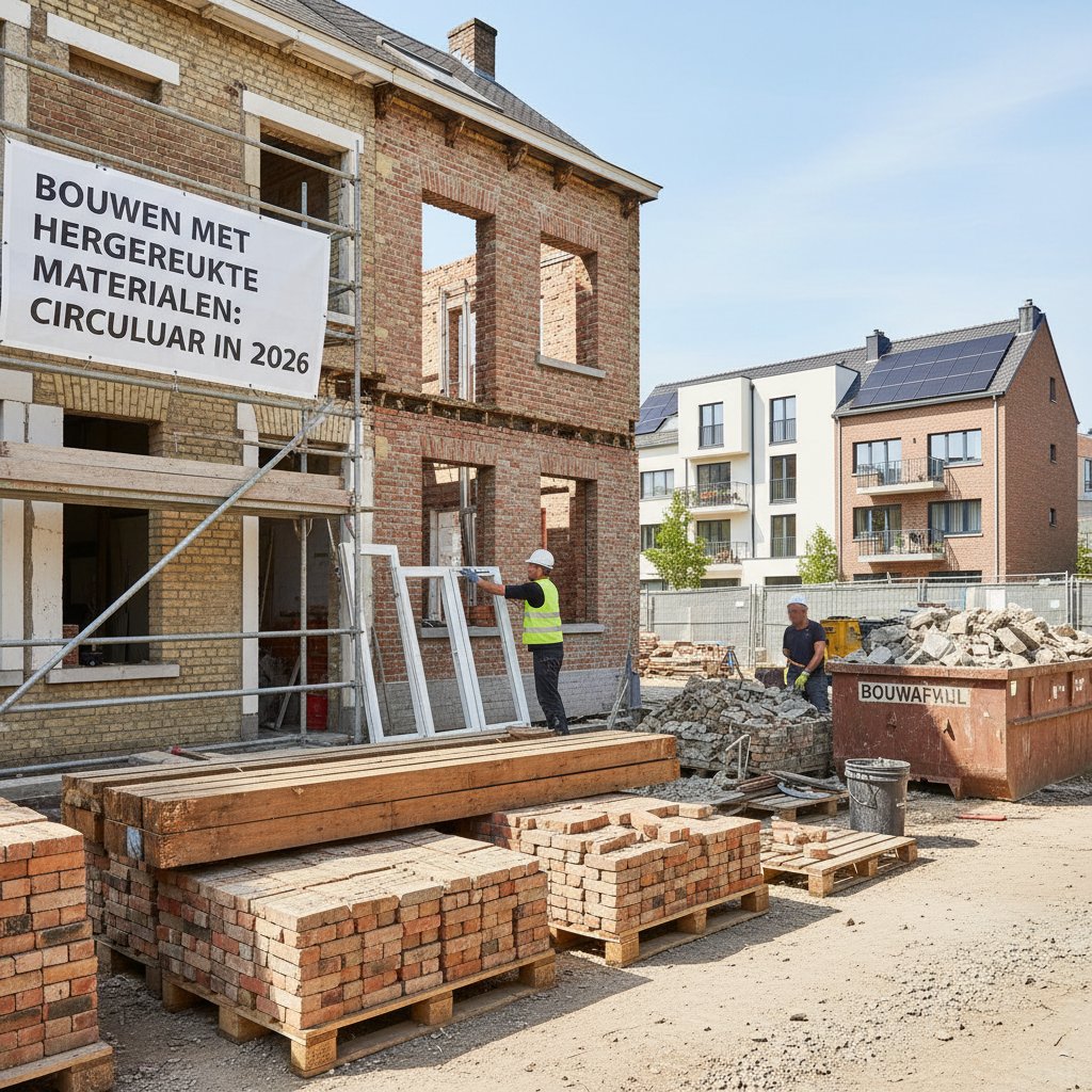 Bouwen met hergebruikte materialen: circulair in 2026