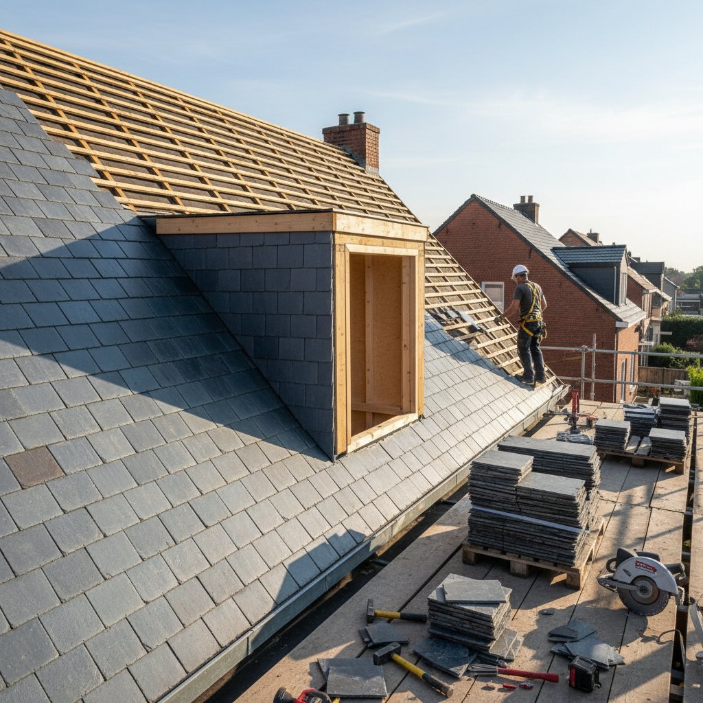 Dakramen plaatsen: kosten, types en vergunning