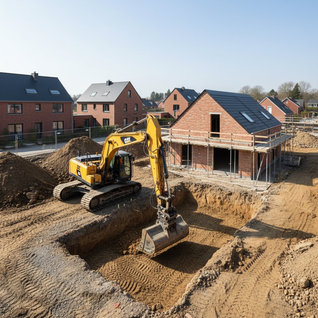 Grondwerken bij nieuwbouw: wat kost het en wat wordt er gedaan?
