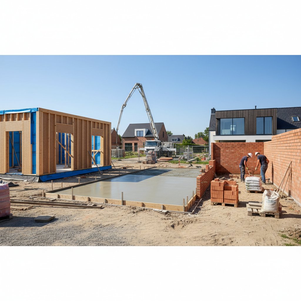 Houtskeletbouw of traditioneel metselwerk? De eerlijke vergelijking