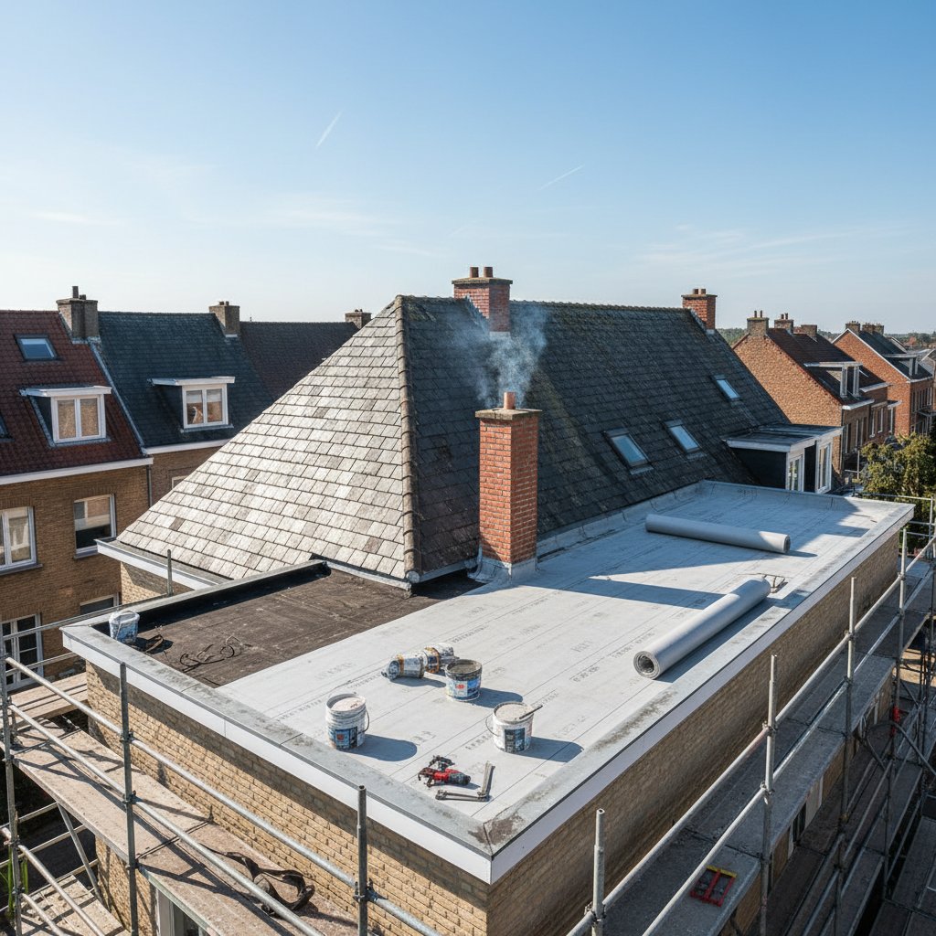 Plat dak renoveren: EPDM, PVC of bitumen?